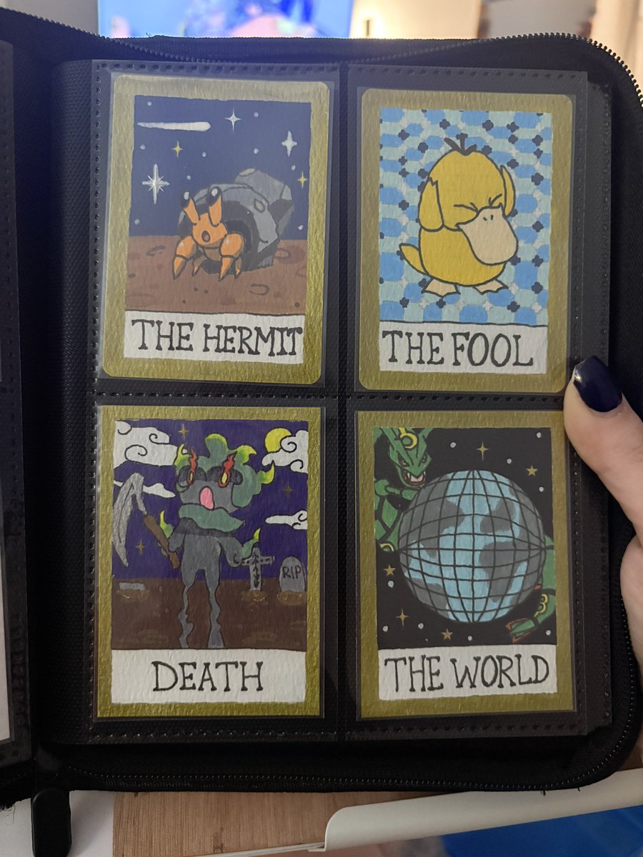Stormie_Sweets's tweet photo. trying to work on pokemon tarot cards https://t.co/uxVGZnkKn2