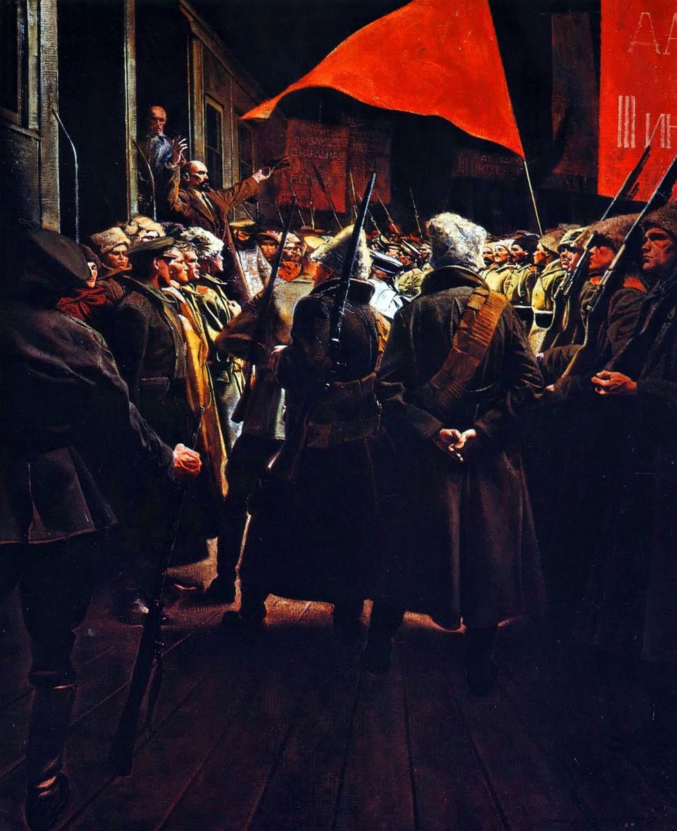 RegimeEsthetics's tweet photo. "Lenin's Arrival at Finland Station"

By Yurii Colombo