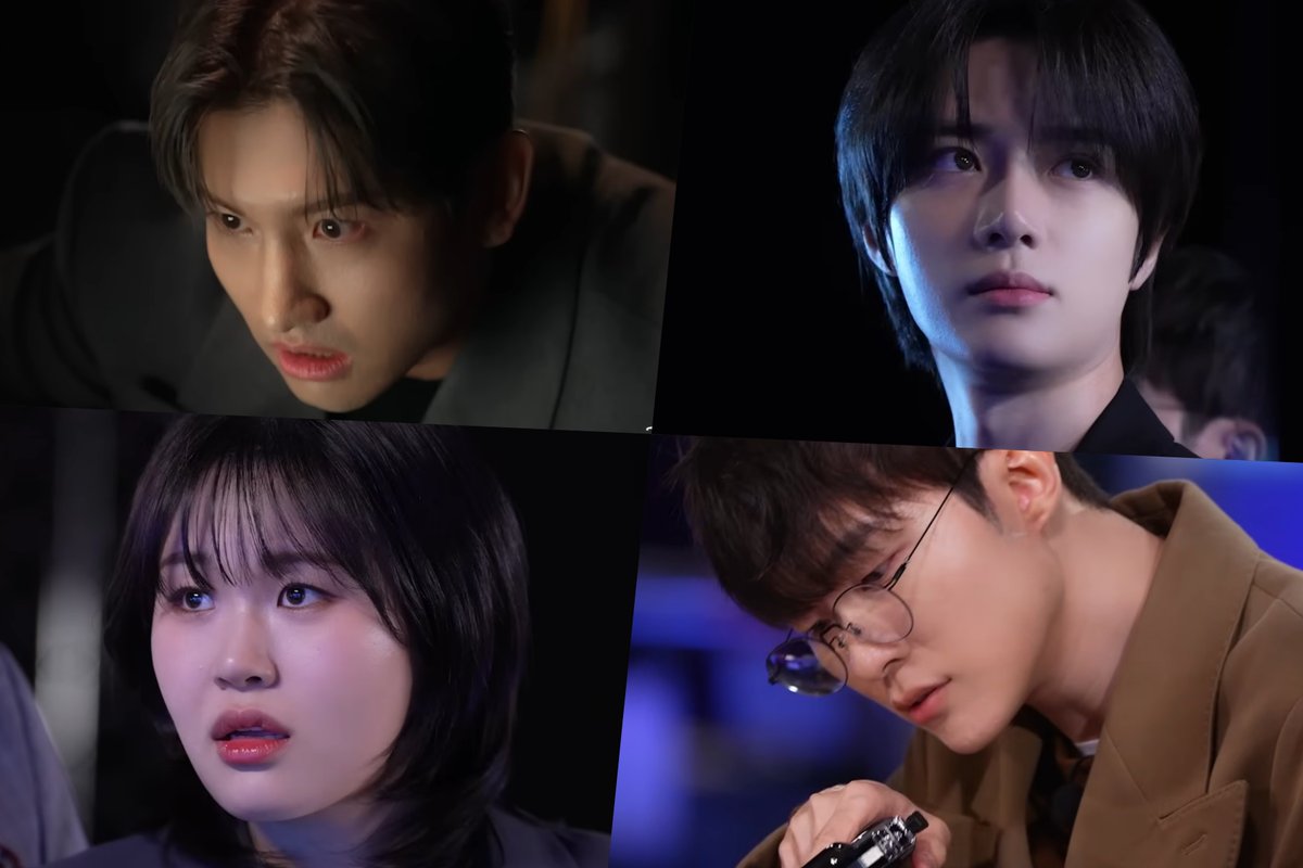 soompi's tweet photo. WATCH: #TVXQ's #Changmin, #TXT's #Beomgyu, And More Join "#MurderClub" In New AI-Based Deduction Game Show Teasers
https://t.co/yLYKOL8qoP https://t.co/b8pDMV7Cml