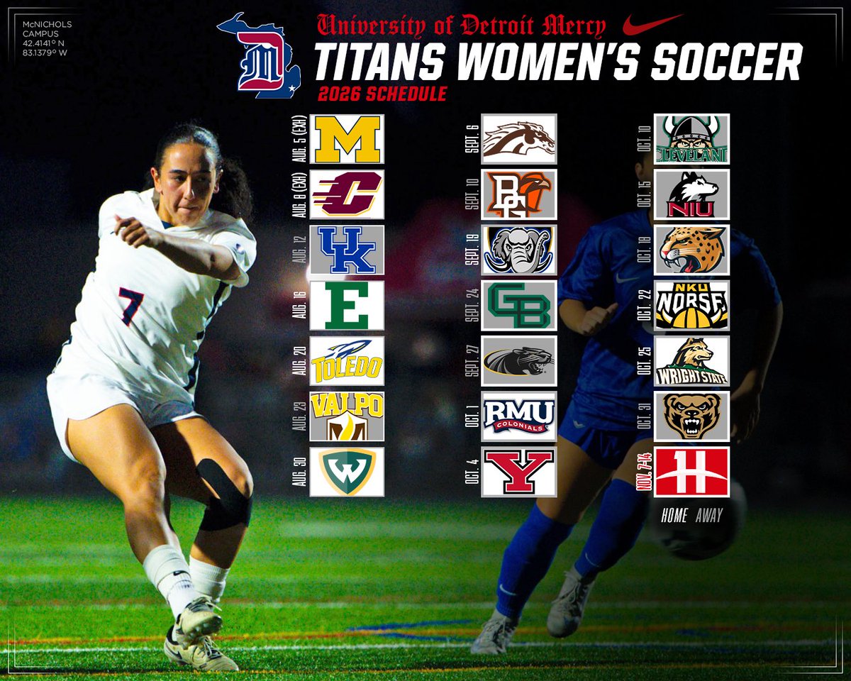 Detroit Mercy Women's Soccer tweet media