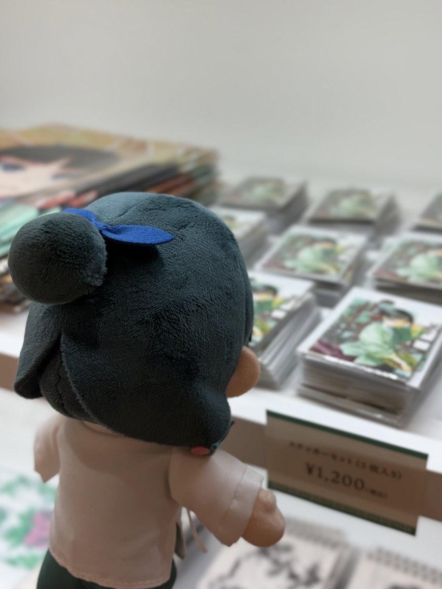 kusuriyanov_ex's tweet photo. ／　 
猫猫🐾 #薬屋原作展_大阪探訪
＼

11:00 グッズ物色中🐈 https://t.co/pWtZk4436u