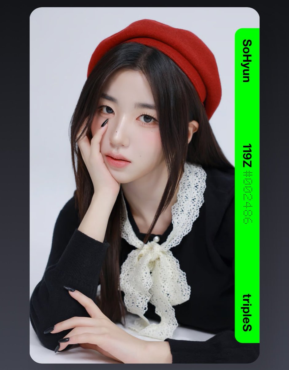 ONLYNNMINE's tweet photo. tripleS objekt giveaway ༘⋆✿ 
prize: Sohyun BB119

rules:
⋆ pls be my mutual 🥹 i want new friends
⋆ retweet
⋆ comment your id

ends in 2 days! 
good luck 🍀🫶🏻 #giveaway #tripleS https://t.co/OQONGSRfBo