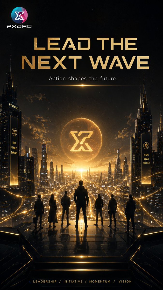 PXDAO_global's tweet photo. At PXDAO, community leaders, market builders, and active contributors are not just participants — they are the driving force behind long-term growth.
Are you in?
#PXDAO #PXT #Web3 #CommunityDriven #Leadership #CryptoCommunity #FutureOfFinance https://t.co/VraDuKXOC4