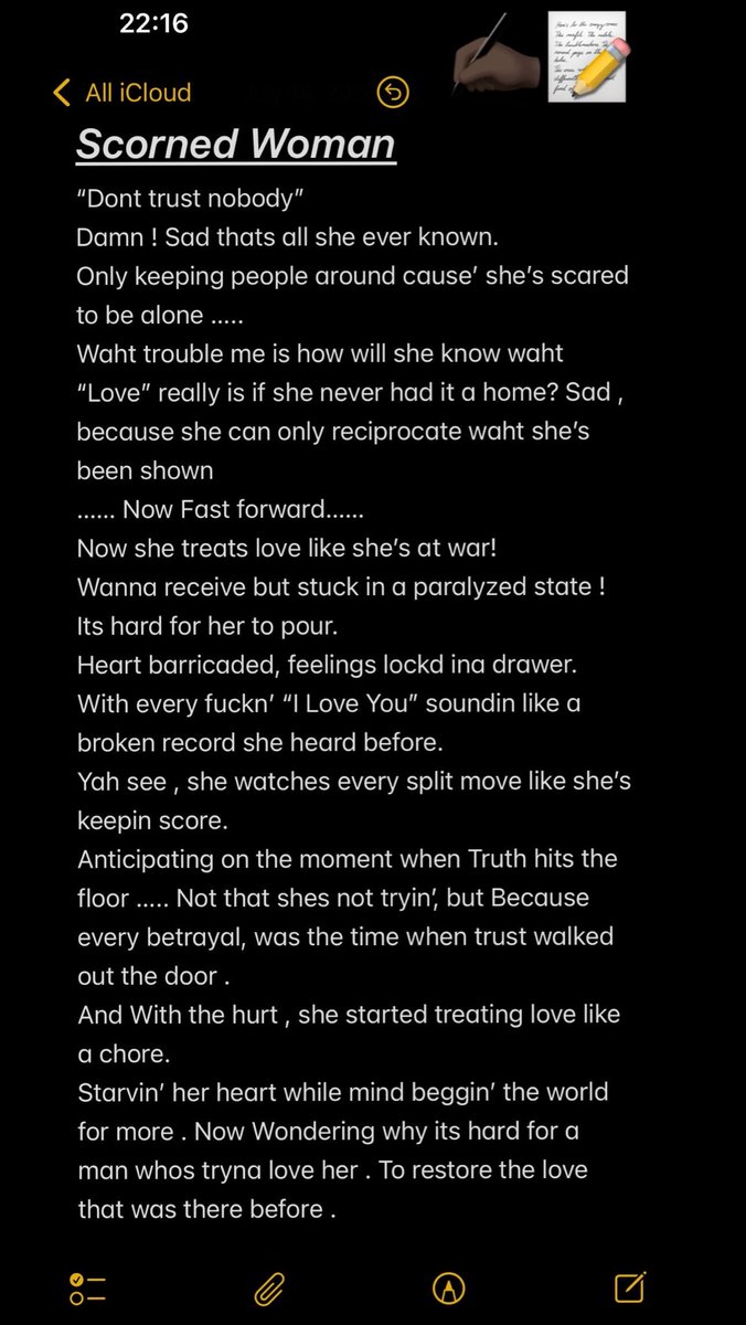 Z0eFARiiii's tweet photo. ✍🏿📝 #poetry #poem #letgoletGod #love # https://t.co/3Yo1m8pAAr