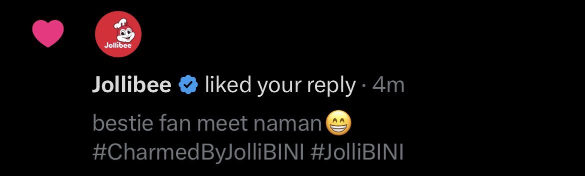 binisanctuary's tweet photo. So… does this mean it’s a yes, bestie?😅 #CharmedByJolliBINI #JolliBINI https://t.co/f5MEnnn8Fu
