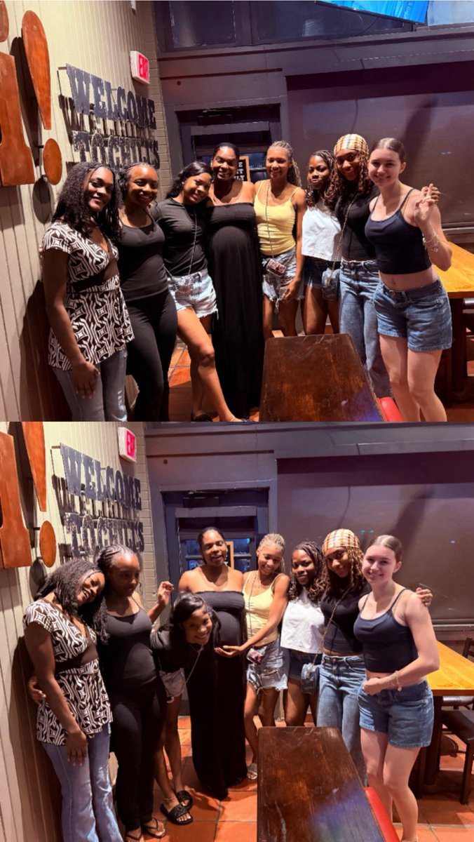 Aleyh_C's tweet photo. They’ve been at my hip since my first year as a HC…..and now they are about to go off to college in a couple of weeks🥺🙏🏾💕

They literally said “can we go eat before the baby comes &amp; we have to leave for college” 🥺🥺🥺

I’m going to miss them so much! https://t.co/xkcMNj7riD