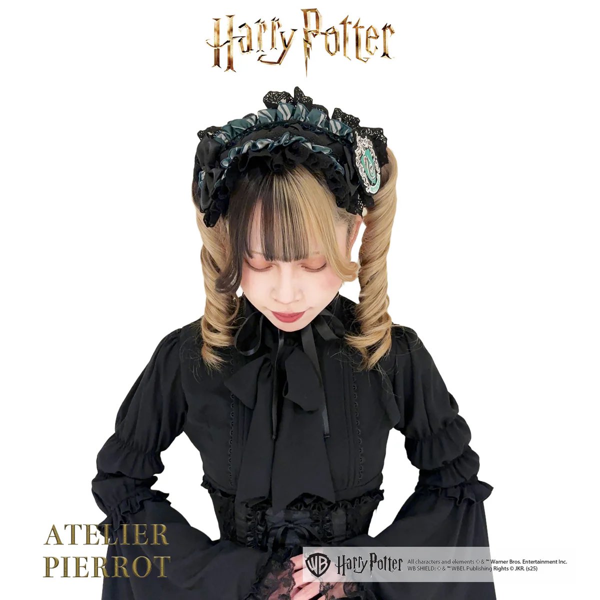 Harry Potter ハリーポッター 編み上げヘッドドレス 🦁グリフィン