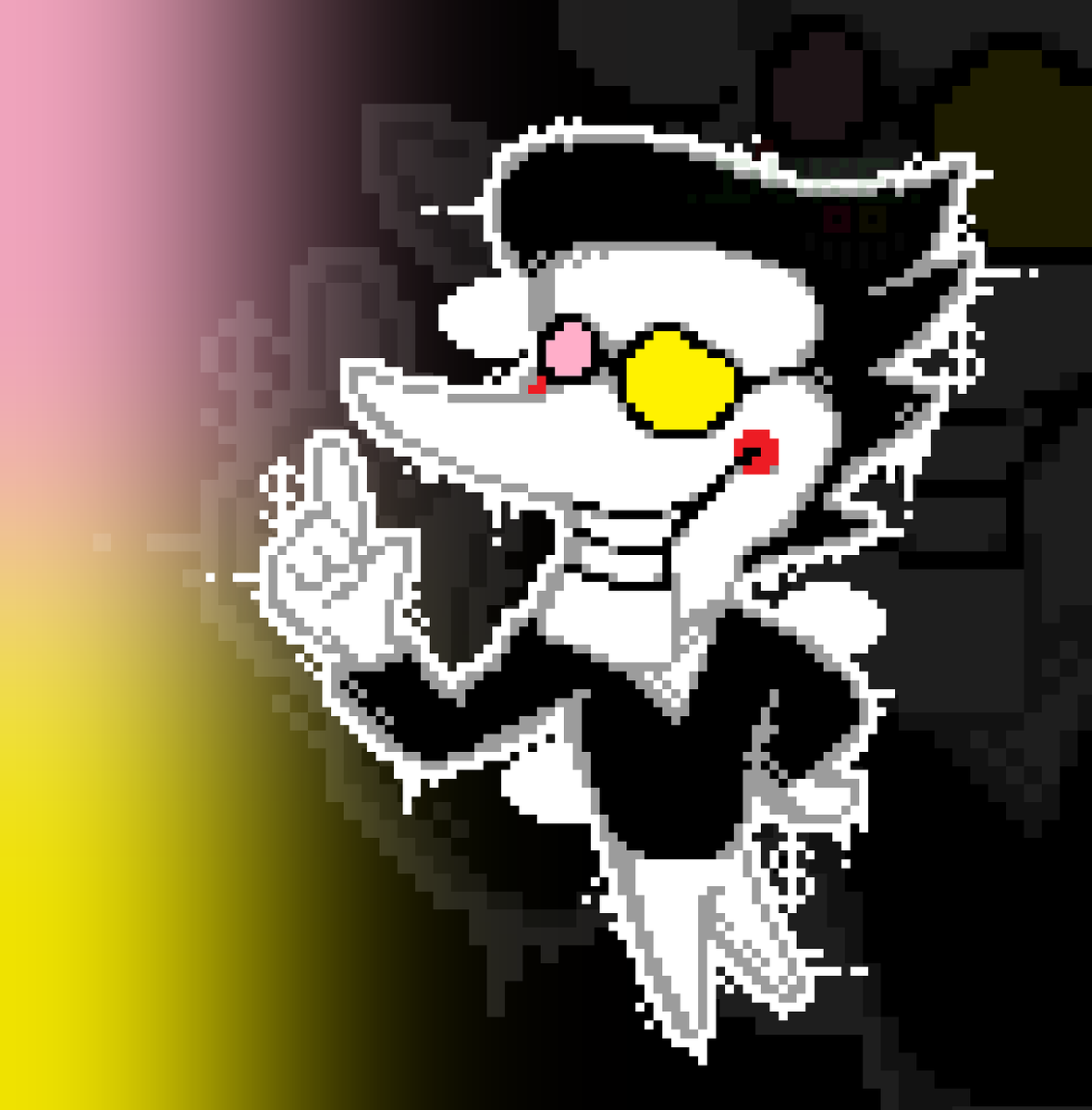 DukeMeansBiz's tweet photo. #DELTARUNE 
09 - Spamton https://t.co/e4v7Bv3SmF