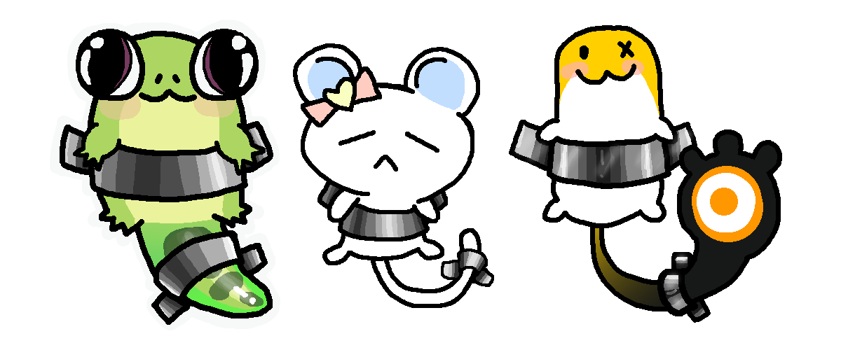 enefwastaken's tweet photo. thought this was very cute so i couldnt resist sticking some mascots to the wall i learned i am bad at rendering duct tape
#rkggk #geckart #drawmies https://t.co/bLB8EZ3FTf