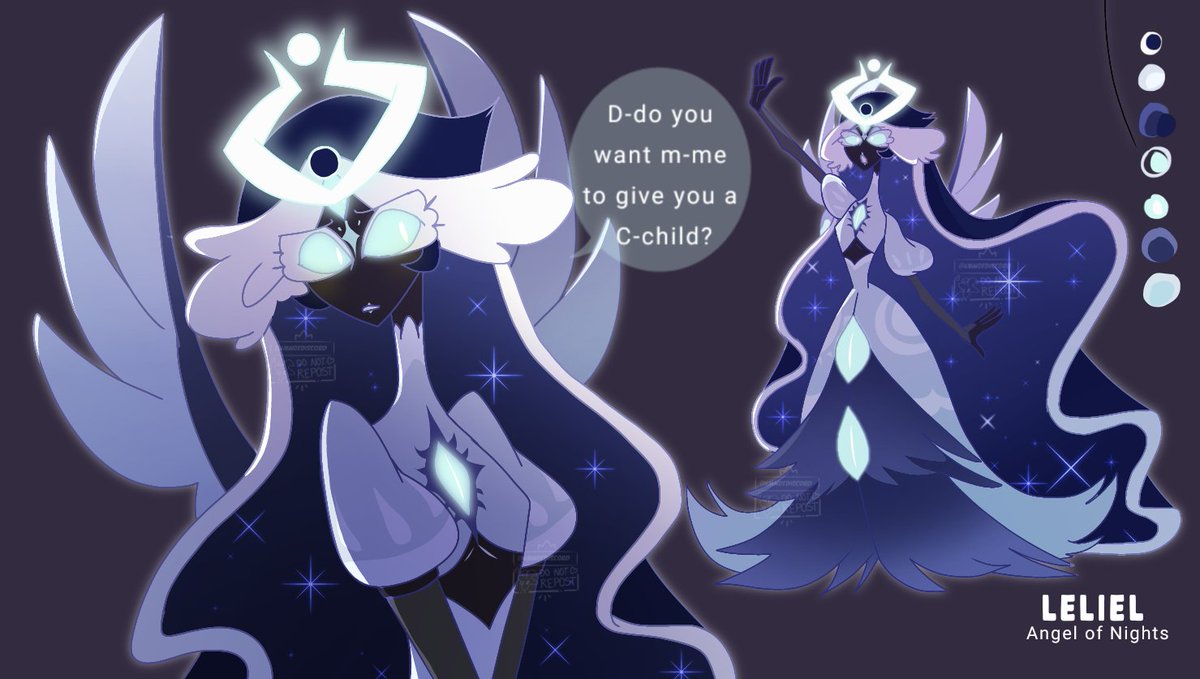 Imnotdiscord's tweet photo. Huh.... She's blushing....
#HazbinHotelOC #HazbinHotelLeliel https://t.co/Dz3SAr9uGQ