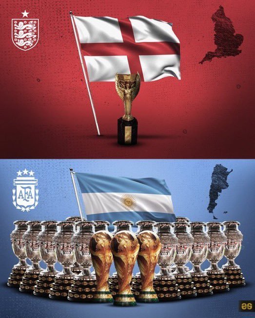 SoydelRojoCom's tweet photo. UNA VIDA DE GRANDEZA
Y UNA DE MEDIOCRIDAD

¡HOY JUEGA ARGENTINA! 🇦🇷 https://t.co/NxWSOUSq7m
