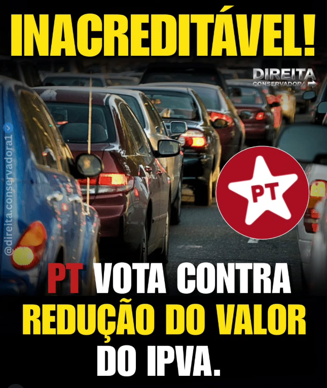 leandroacastro's tweet photo. PT sempre contra o POVO!! https://t.co/YEJtGXZfAU