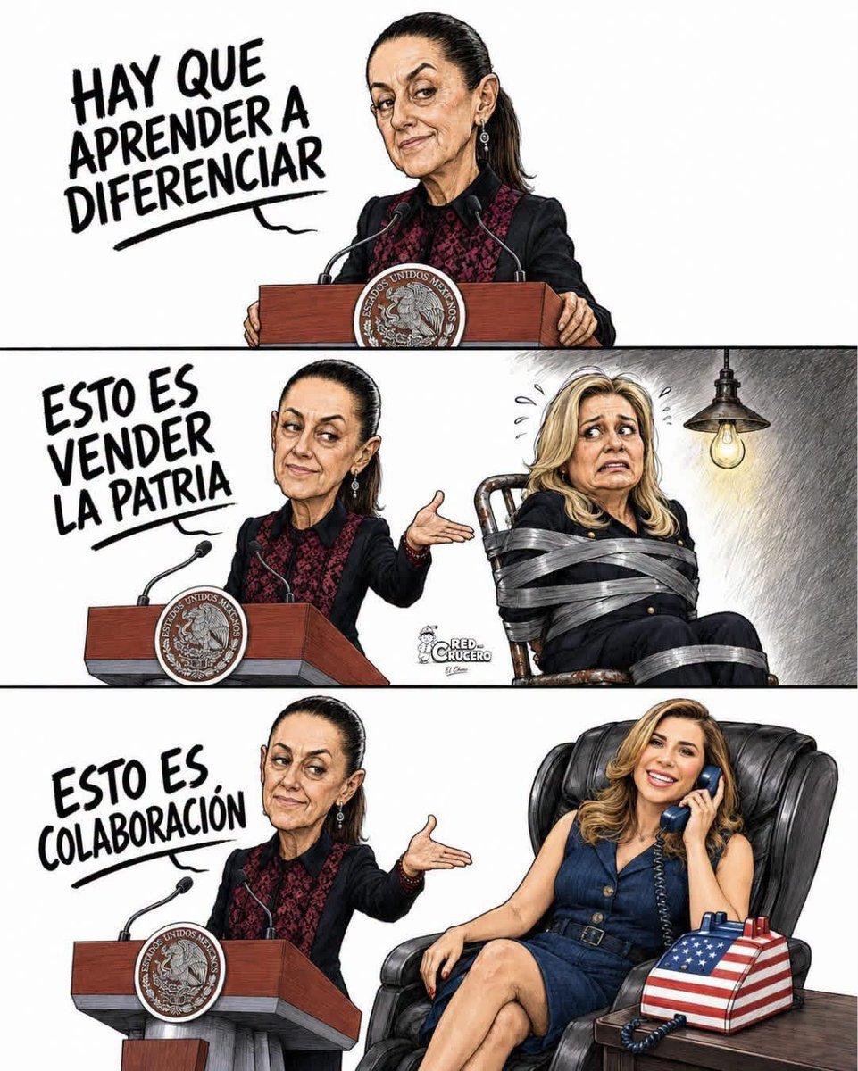 JACrespo1's tweet photo. Cierto.

Como siempre, nuestra presidenta tiene razón.

Los traidores y moralmente derrotados son por definición, los opositores y disidentes del heróico partido guinda. https://t.co/7UkLLO9hss