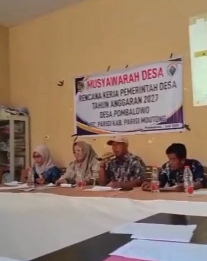 iyos_fr's tweet photo. Desa Pombalowo,Parigi,Moutong,SulTeng telah melaksanakan Musdes RKPDes.Perencanaan yang memuat program strategis selama satu tahun
@YandriSusanto
@ARizaPatria
@KemensetnegRI
#KementerianDesaPDT
#BPSDMKementerianDesaPDT
#TPPFasilitasiMusdesRKPDesa
#KerjaPendampingDesaBerdampak https://t.co/LMtwzHVBw5