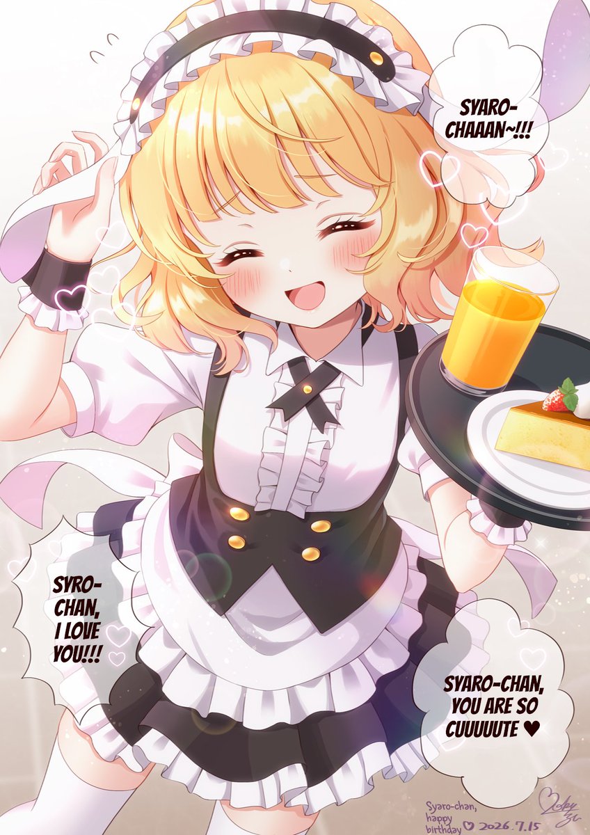 Darboux_honyaku's tweet photo. Happy Birthday to the admin's wife!!!!! 
(A little early but whatever)

[EN Ver]

Original by @mozukun43 

#桐間紗路生誕祭2026 #syaro #gochiusa #ごちうさ https://t.co/DW4JrIaxCz