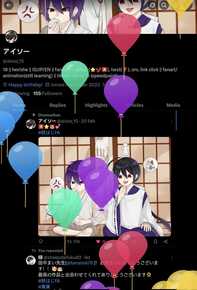 aisoo_15's tweet photo. Today, it's my birthday!( ´ ▽ ` )ﾉ https://t.co/xUUgblO2ux