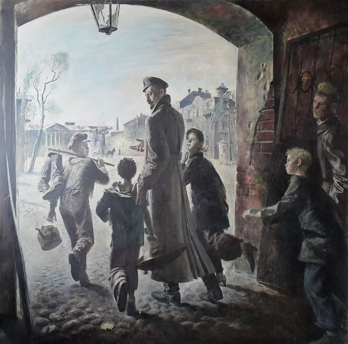 RegimeEsthetics's tweet photo. "F.E. Dzerzhinsky and Children"

By Mikhail Kudrevaty