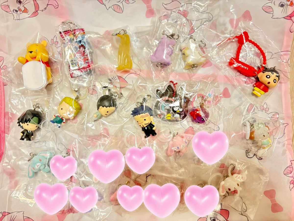 mimi_urik's tweet photo. めじるしアクセサリー交換探しています
【譲】1枚目画像

【求】2・3枚目画像>未所持めじるしアクセサリー（ご提示ください）

シュガバニは比率違い優先
固ツイ必読

めじるしチャーム スフレ バツ丸 サンリオ じょせまる プリンセス ラプンツェル ハンターハンター シュガーバニーズ https://t.co/WdJnWsp5Kx