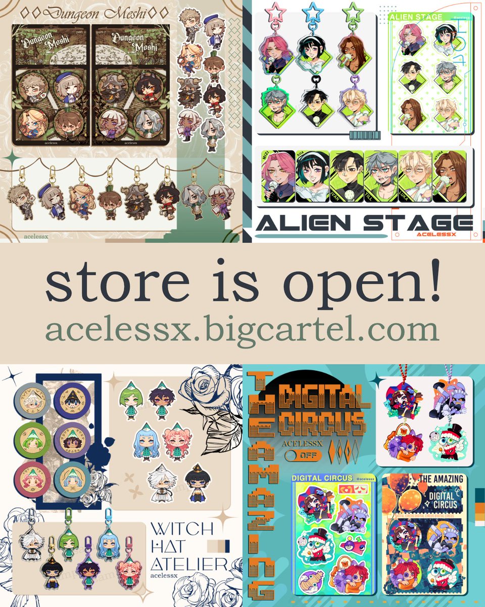 acelessx's tweet photo. Store is open!!!
Charm preorder period is July 15-25, the rest is limited quantity !
#limbuscompany
https://t.co/n2qnbybgyd https://t.co/s9TmPJLUg1