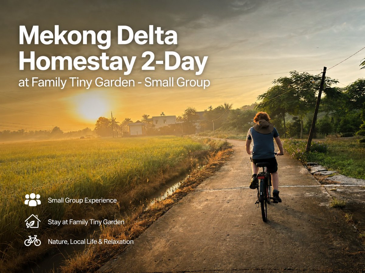 HieuPham78's tweet photo. Mekong Delta Tour from Ho Chi Minh City
Mekong Delta Cycling Tour
Mekong Delta Kayaking Tour
Small Group Mekong Delta Tour
#VietnamToTravel #MekongDelta #VietnamTour #ExploreVietnam #HomestayMekong #SmallGroupTour https://t.co/gR67g4msIr