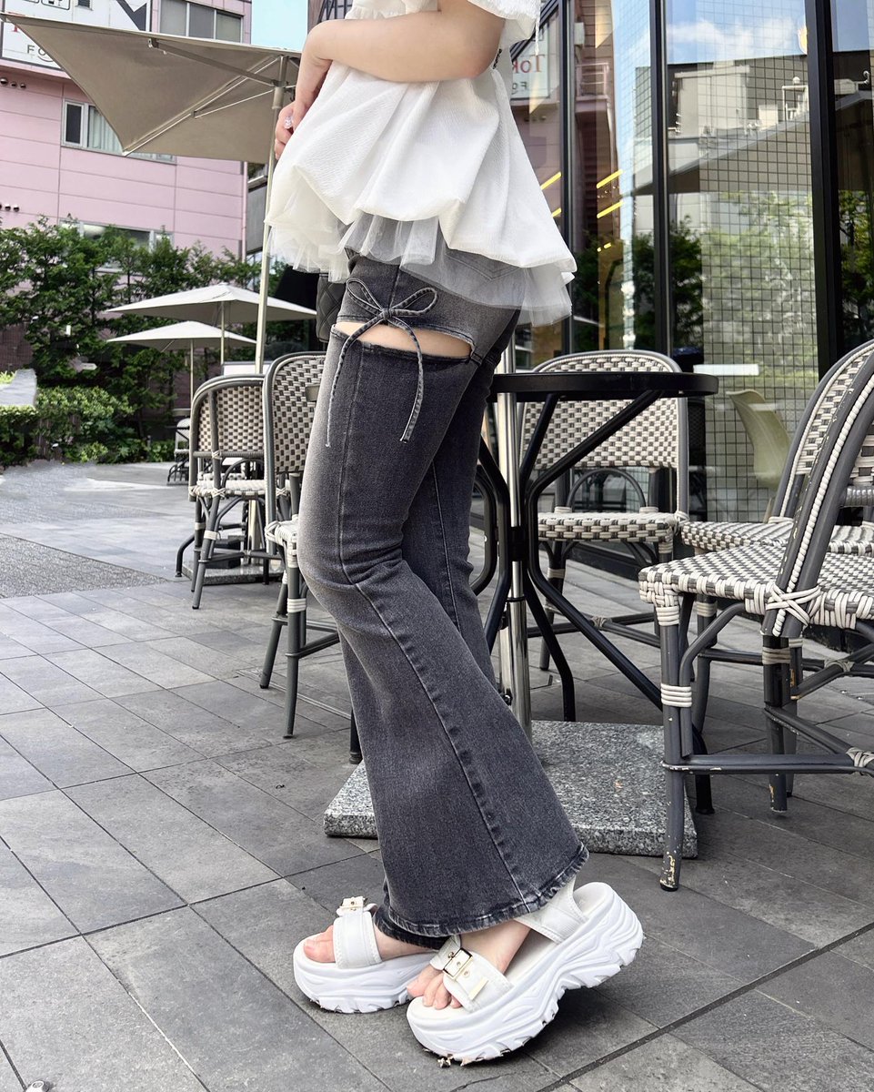 スタイル爆盛れ👍🏻 ̖́- 今一番人気のデニムに新色＆新サイズが登場