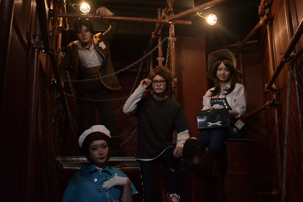 shougo_0508's tweet photo. ⚠️コスプレ/cosplay
第五人格 IdentityV
幸運児@shougo_0508
庭師@sakuranunun
泥棒@gennkai_1109
医師@Nakaje_
📷鶴屋様@turuya01
#第五人格コスプレ #identityvcos https://t.co/rjdOLZmuGt