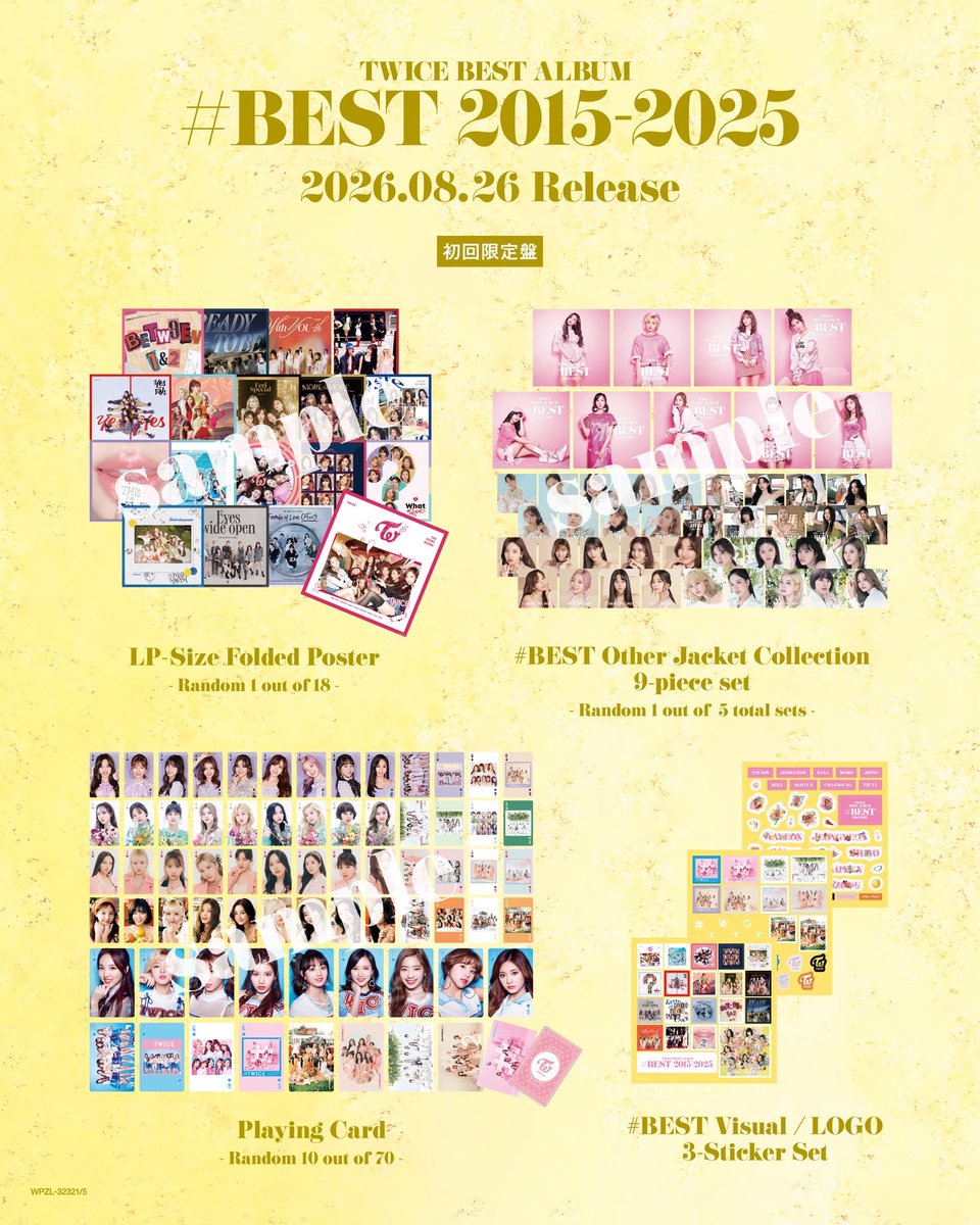 OLTSupport's tweet photo. 🚨 TWICE announce the release of the *TWICE BEST ALBUM ,#BEST 2015-2025" on August 26th https://t.co/R6SmI3vvZa
