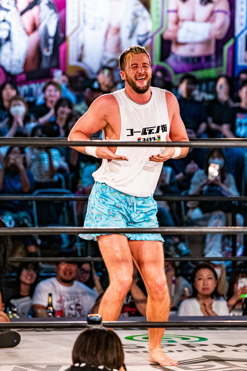 OBEYBrookes's tweet photo. 今夜、「キング・オブ・ドランク」シーズンが再び開幕します… 

今年こそ、間違いなく王の座に就く✨

#ddtpro https://t.co/8dBc40AzSN