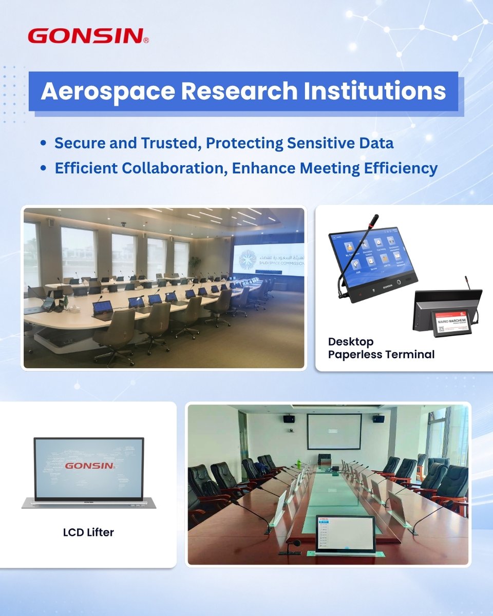 GONSIN2003's tweet photo. Paperless Conference Solutions for Research Institutes
Empower every research meeting with a smarter, greener, and more efficient collaboration experience.
Discover more: https://t.co/Tc44xc46ZT
#PaperlessConference #ResearchInstitute #ConferenceSystem #AVSolutions https://t.co/F0A0NcvwDk