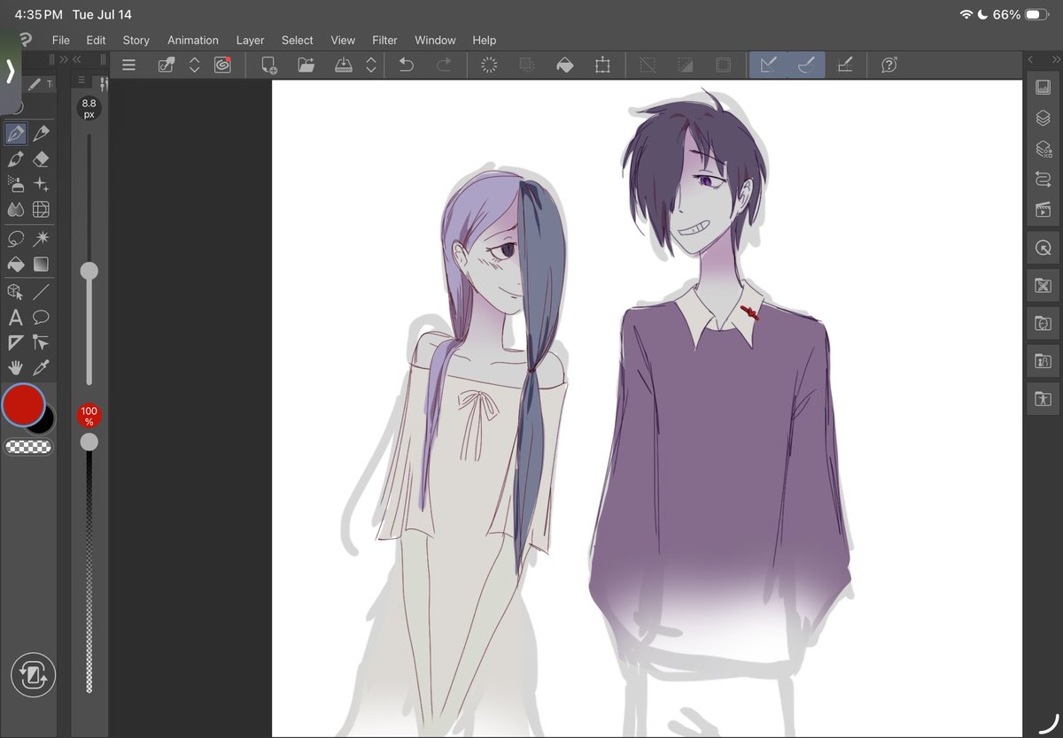 Runrabbitdoll's tweet photo. Someone give me the motivation to finish something good in this style 
Idk where all my motivation went 😭
#glitchtale https://t.co/7DzlnKpxkj