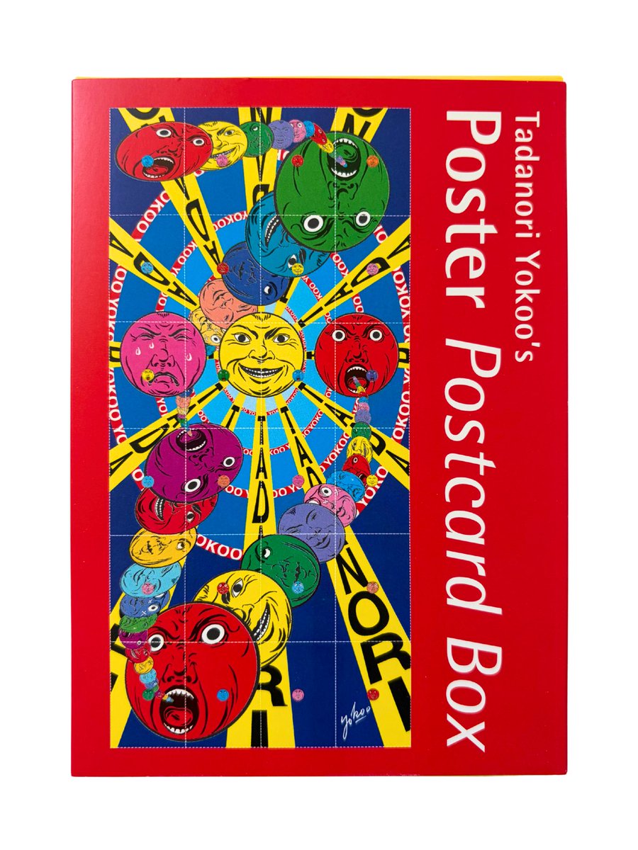artplanety's tweet photo. 『Tadanori Yokoo's Poster Postcard Box』

2000年刊行のポストカード26枚セット。
並べると約888×416mmの大きなポスターが完成するユニークな商品です。

▽商品ページ https://t.co/8gxDfw2vXN
#横尾忠則 #TadanoriYokoo #ArtPlanetY 
#横尾忠則オンラインショップ https://t.co/7G51iw3dUN