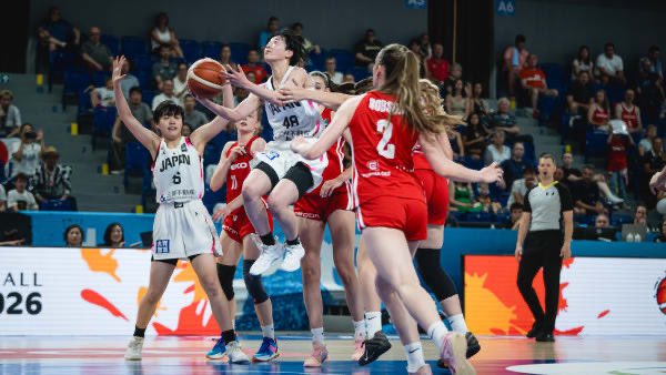 gorosan550's tweet photo. 🏆FIBA U17女子ワールドカップ決勝トーナメントの組合せが決定！

🇯🇵女子U17日本代表vsエジプト🇪🇬

7/16  03時15分にTip Off
(7/15 27時15分)深夜

ここまで、日本は3連勝。

190㎝級のビッグマンを相手に厳しいミスマッチが続いているが、小さな体格でも果敢に立ち向かう日本の姿には胸を打たれる。

過酷な連戦も今の日本なら乗り越えられるはず。負けられない決勝トーナメント、女子U17日本代表の快進撃に期待🔥