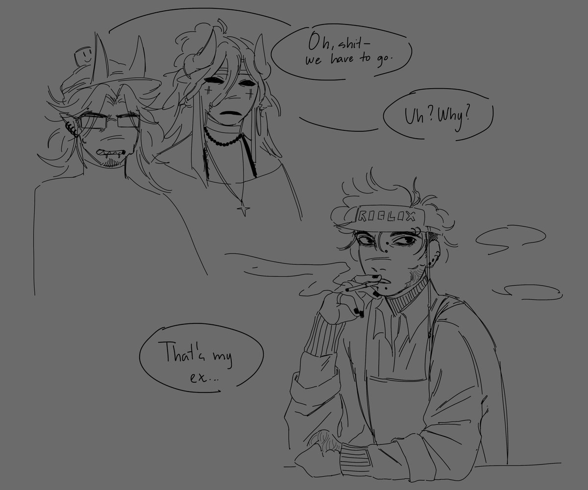 yamo0234's tweet photo. Some doodles for today
#forsaken #roblox https://t.co/3QL9LHas54