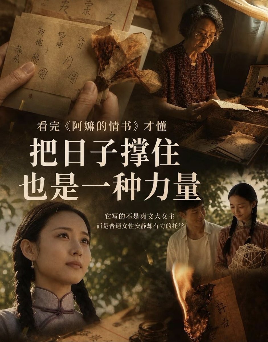 Jxfcnll's tweet photo. “在速朽的时代，柔软的事物往往最能承重”
#给阿嬷的情书 https://t.co/iDSgQKAtFU
