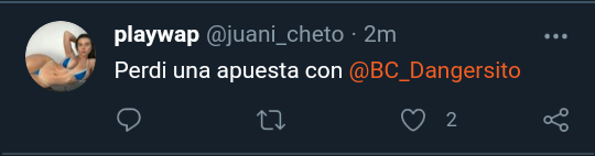 BC_Dangersito's tweet photo. @playwapmobi Al fin lo admitís flaco, ya era hora https://t.co/xQu6Kl6uIu