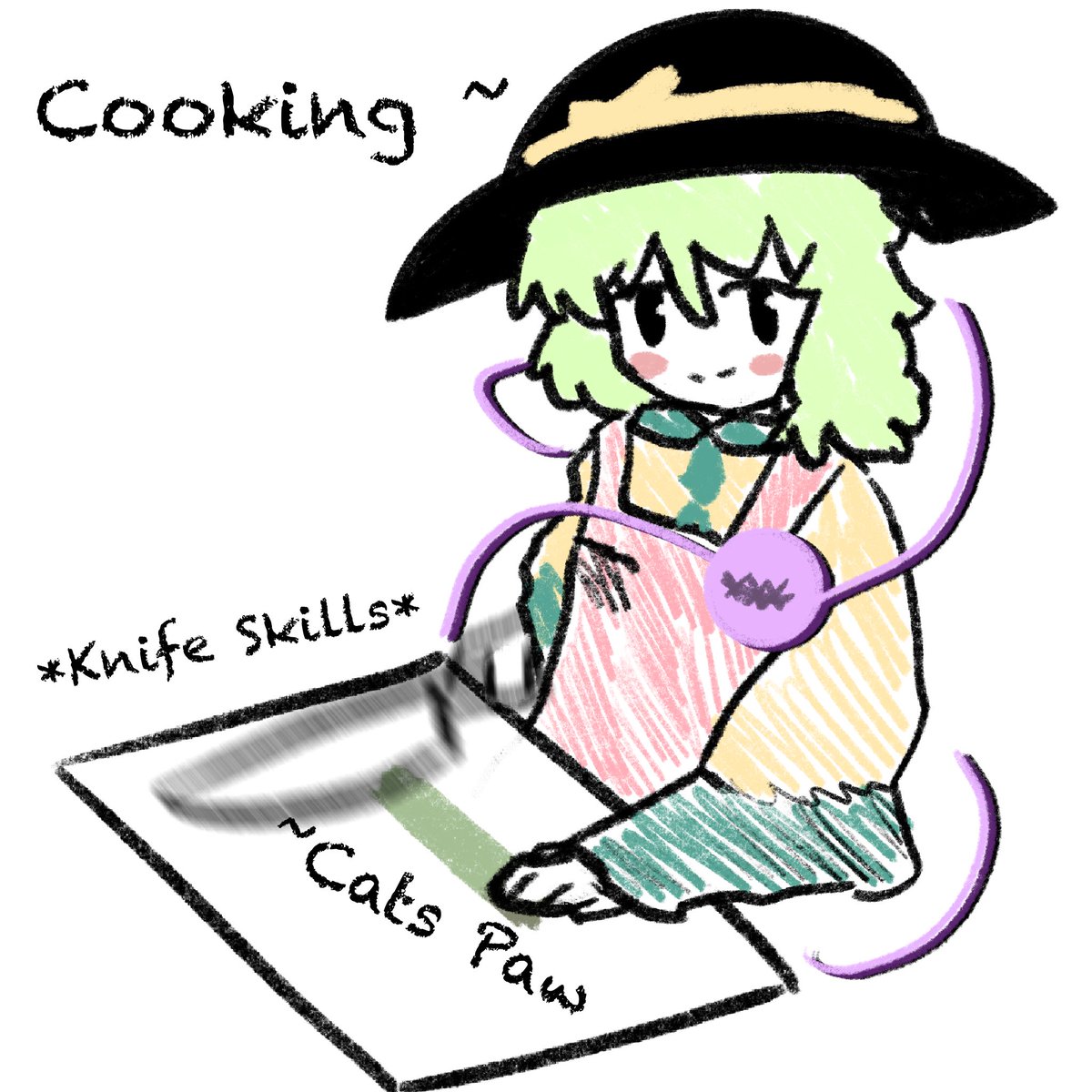 Reiarstivia's tweet photo. “Knife Skills”
#東方Project #TouhouProject https://t.co/OwnzCBlw8k