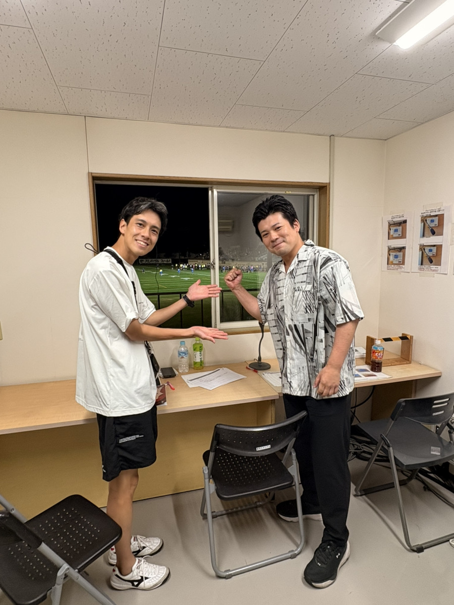 fractal_law's tweet photo. 弊所弁護士髙島佑典が、7/11の試合でスタジアムMCを務めさせていただきました！フラクタル法律事務所はこれからもSHIBUYACITYFCを全力で応援いたします⚽
#SHIBUYACITYFC #PLAYNEW https://t.co/iWjA3HvS31