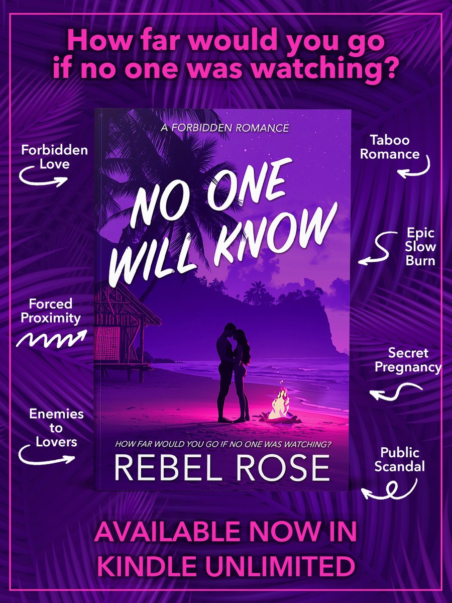 EJBookPromos's tweet photo. ๐จ ๐๐๐ ๐๐๐๐๐๐๐ โ No One Will Know: A Forbidden Romance by Rebel Rose is ๐๐๐๐ #DownloadFree with #KindleUnlimited
โ https://t.co/3DjBZnYMVG https://t.co/maz3ehYiE7