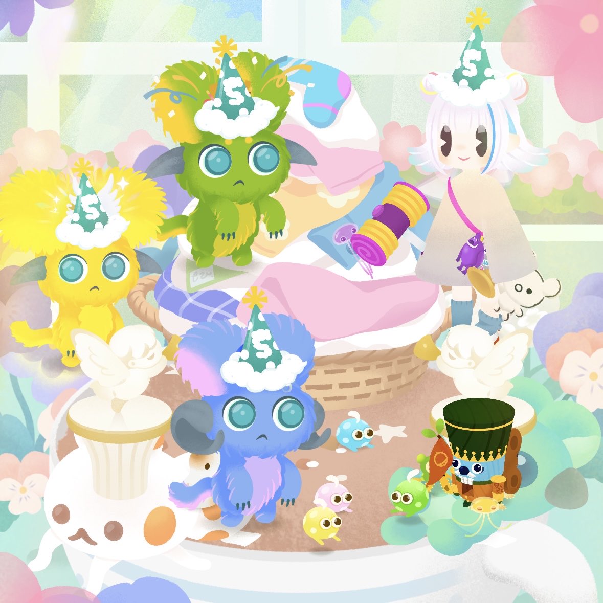 peru_pic's tweet photo. おめでとう！
これからもよろしくね🐞
 #リヴリー5周年 https://t.co/k88pXA2ssC