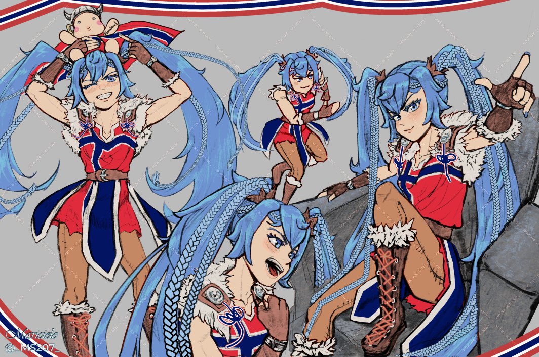 _MS207_'s tweet photo. Norway Miku https://t.co/nnS8JaAqur