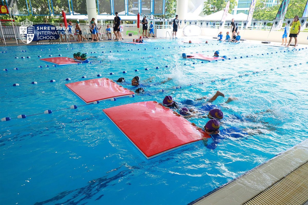 SHBcitycampus's tweet photo. Our House Swimming events this year were nothing short of fantastic. Across every year group and every house, students demonstrated outstanding effort, determination, and team spirit.

#ShrewsburyBangkokCityCampus #Swimming https://t.co/Z1zhfQ49EF