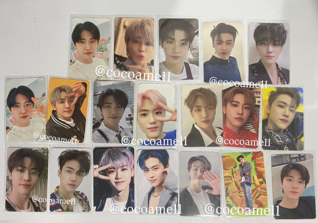 Cocoame31's tweet photo. ขายเหมา เลิกเก็บการ์ดแล้วค่ะ 📦

การ์ดแจมิน 19 ใบ 
1,800 บาท พร้อมอัลบั้มใส่รูป

ราคารวมส่งไปรษณีย์ไม่มีตำหนิ

หรือ ซื้อแยก ใบละ 150 บาท 
#ตลาดนัดnctdream #ตลาดนัดอซทดรีม 
#ตลาดนัดnct #ตลาดนัดอซท #ขายของสะสมnctdream https://t.co/THVnBHbn4M