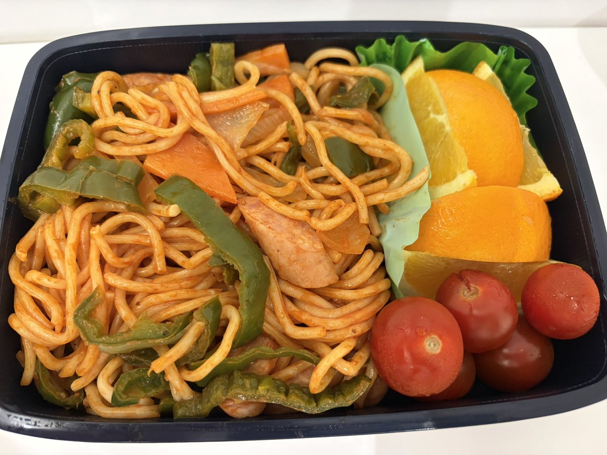 banto_run's tweet photo. 今日のお弁当はナポリタン🍝

美味しそう😋

#お弁当 https://t.co/xU0KA3RMql