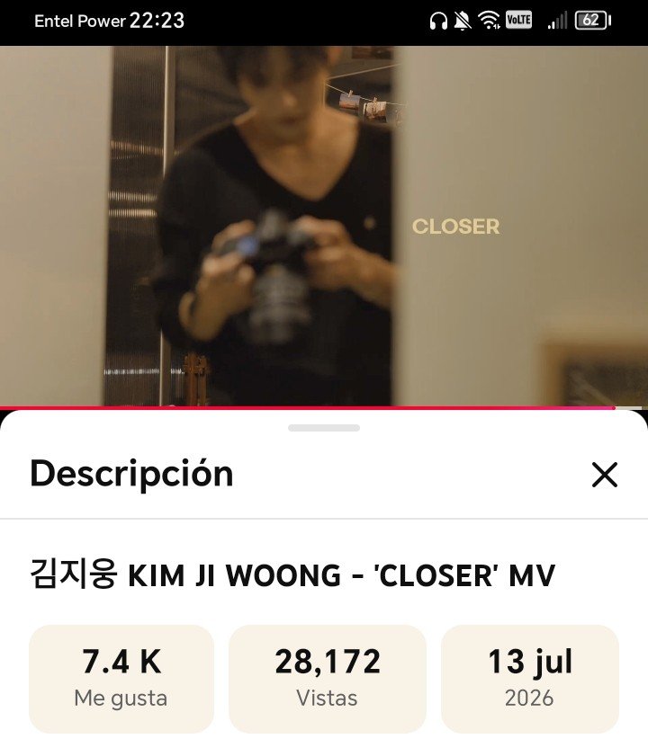 seven_jiwoongie's tweet photo. woongdeongies, “closer” has finished its first day, and it currently has 28k views and 7.4k likes. although we didn’t reach our first-day goal, thank you so much to all the woongdeongies who have been streaming and supporting the song with so much love 🫶🏻
#WOONGSTREAM #CLOSER https://t.co/ODA9zIXW5o