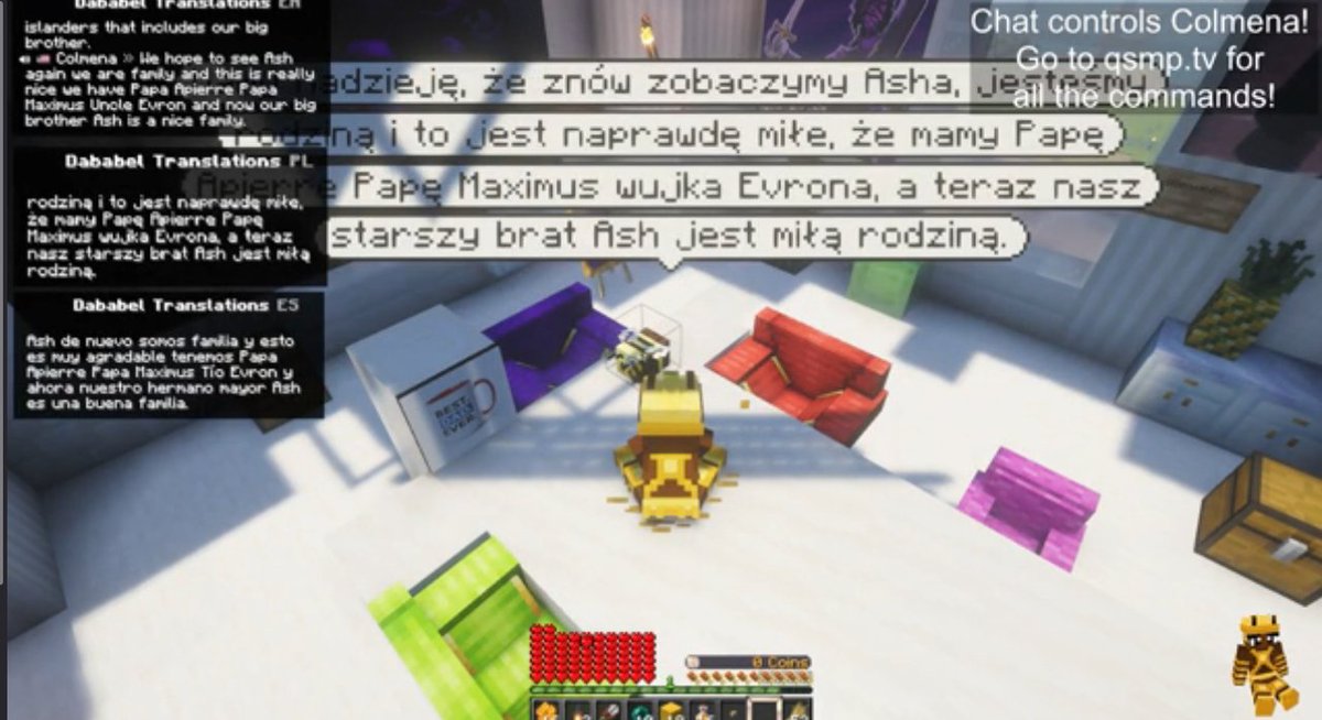 colmenaqsmp's tweet photo. We've left a small gift for our new brother Ash. We hope he likes it; we haven't had much of a chance to talk, we'll have to catch up next time. https://t.co/TTKONjJjl2