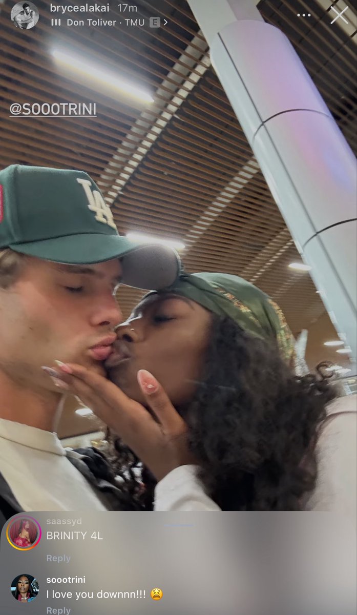 BrinityHub's tweet photo. AWWWWW TRINITY REPLY TO BRYCES IG STORY🥺 https://t.co/TlaYj2Mkzm