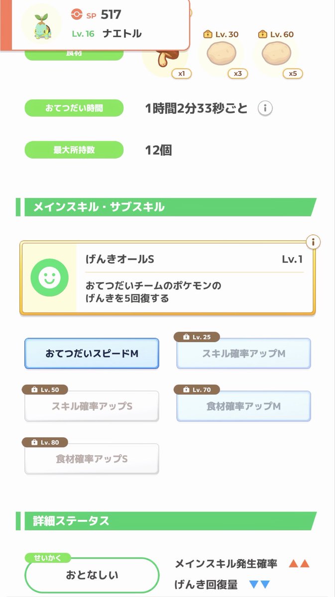 Twoco_33's tweet photo. 色違いナエトル〜
採用ですありがとうございます
#ポケモンスリープ https://t.co/ndLZRCVSzq