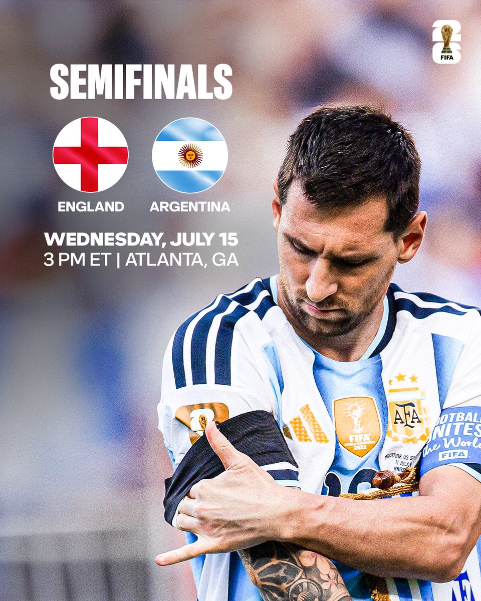 MLS's tweet photo. Fighting for a spot in the @FIFAWorldCup final. 🇦🇷 https://t.co/H6NrR4gx2r
