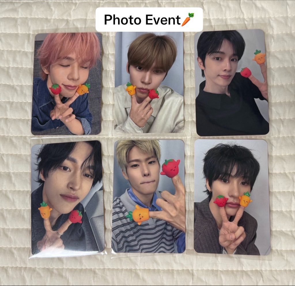 pippii_order's tweet photo. 🌟พร้อมส่งในไทยอังคารนี้ 21 กค

🌼 Fansign Set 820
🥕 Photo Set 900

แบบแยก
วอนบิน 🌼 230  🥕 200
แอนตัน 🌼 230  🥕 200
อึนซอก 🌼 140  🥕 200
ซองชาน 🌼 140  🥕 140
โชทาโร่ 🌼 140 🥕 140
โซฮี 🌼 140 🥕140

📦 30.-
💌 DM

POB Makestar Kaohsiung เกาสง

#ตลาดนัดRiize #ตลาดนัดน้องข้าว https://t.co/IJIKa070UB