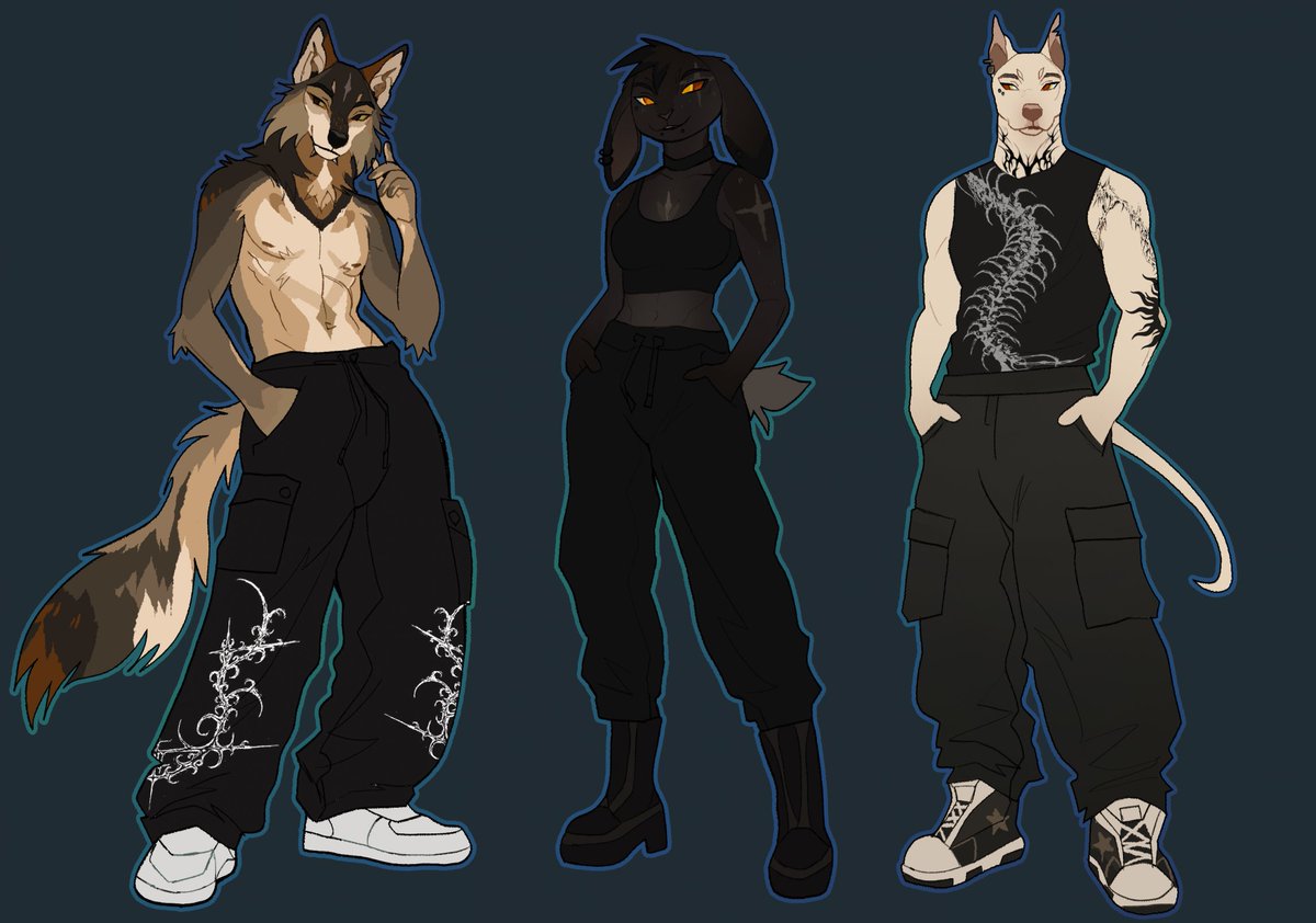 somnoire's tweet photo. furries i was proud of :D https://t.co/HOP7LdTDlc